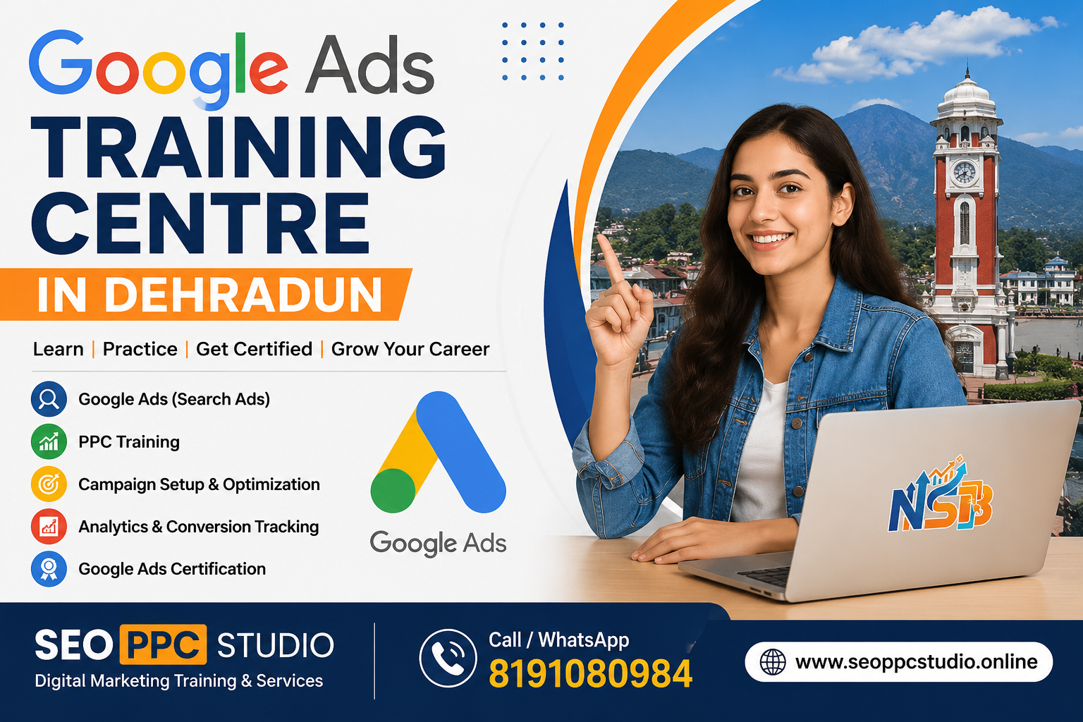 Google Ads Training Centre in Dehradun