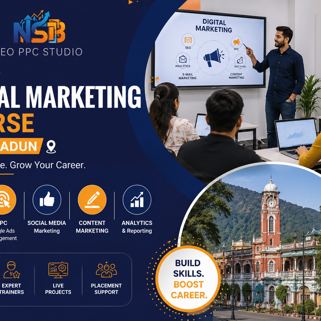 Offline Digital Marketing Course in Dehradun