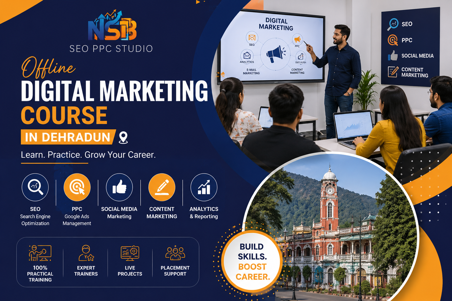 Offline Digital Marketing Course in Dehradun