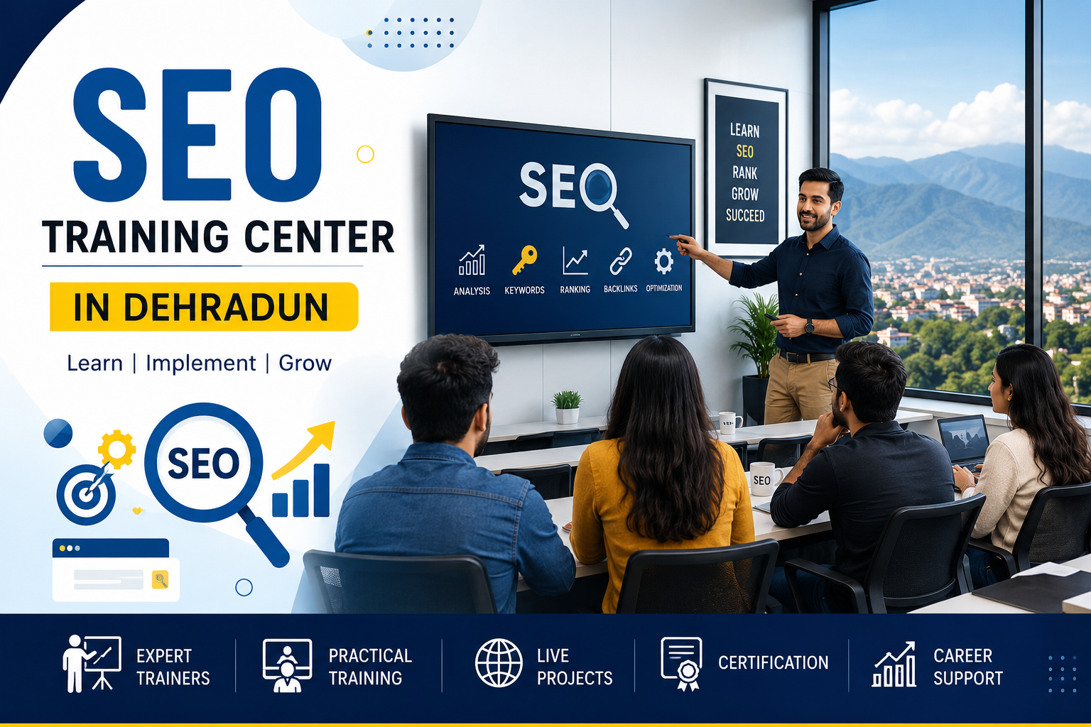 SEO Training Center in Dehradun