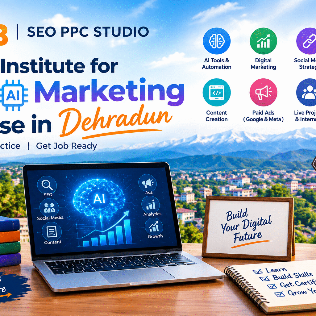 Best Institute for AI Marketing Course in Dehradun