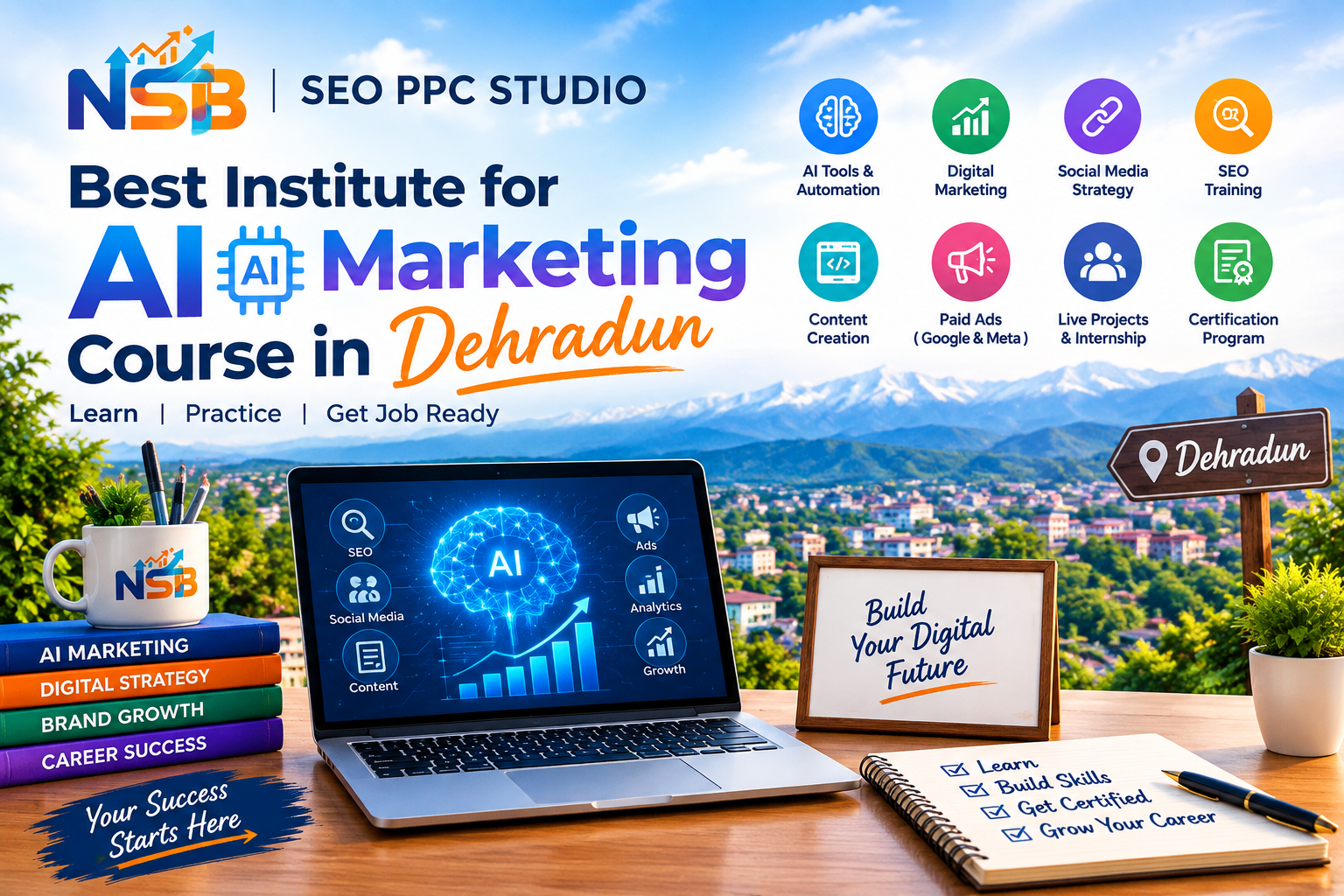 Best Institute for AI Marketing Course in Dehradun
