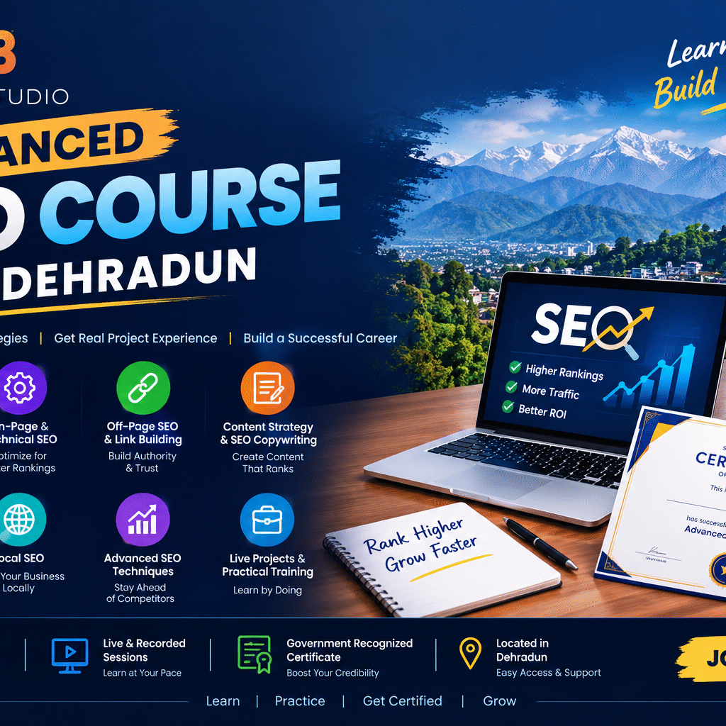 Advanced SEO Course in Dehradun with Certification