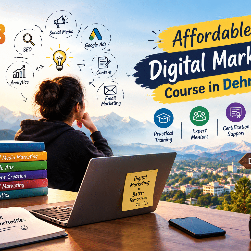 affordable digital marketing course in dehradun