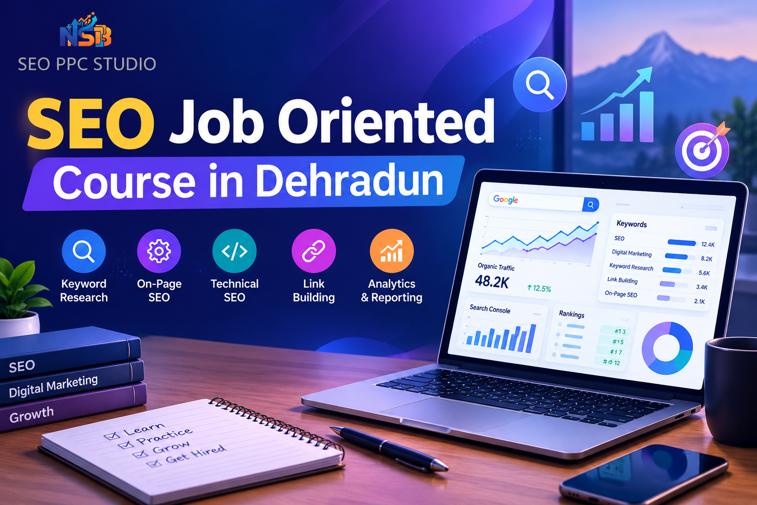 SEO Job Oriented Course in Dehradun