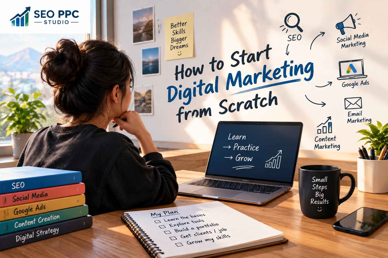 How to start digital marketing from scratch