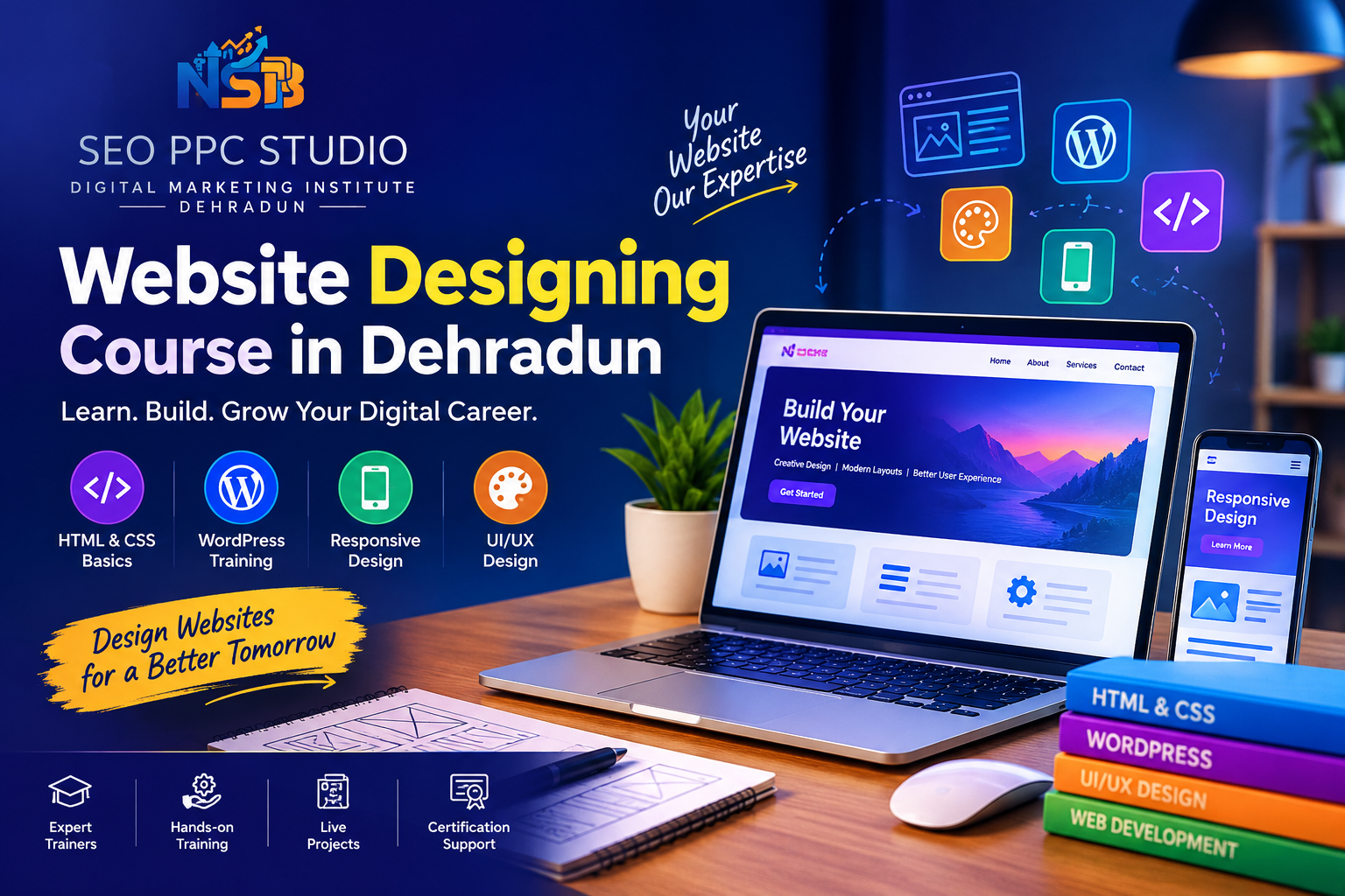 Website Designing Course in Dehradun
